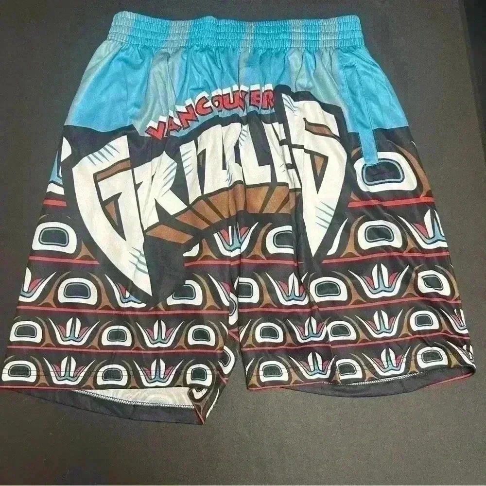 NBA Vancouver Grizzlies Basketball Shorts
